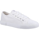 Hush Puppies Brooke Womens Lace Up Canvas Trainer
