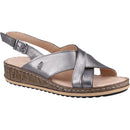 Hush Puppies Elena Womens Cross Over wedge Sandals