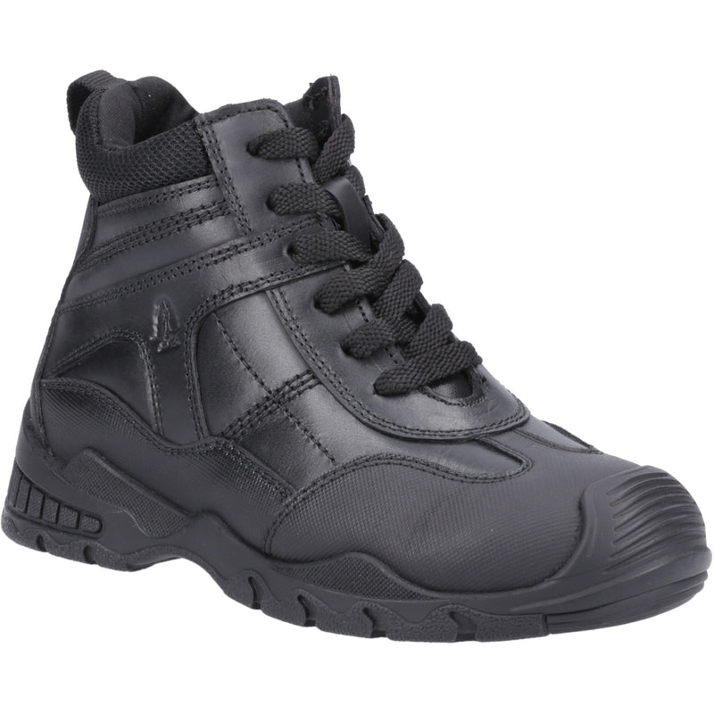 Hush Puppies Boys Black Titus Junior Shoe