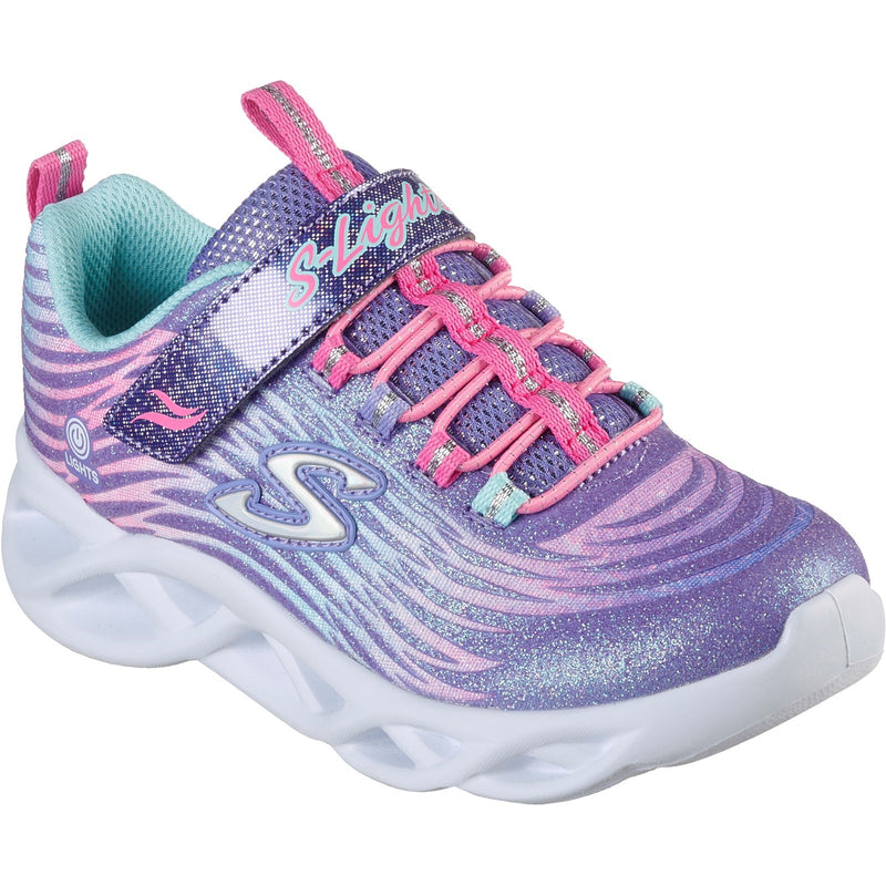 Skechers S Lights: Twisty Brights - Mystical Bliss kids'  Shoes