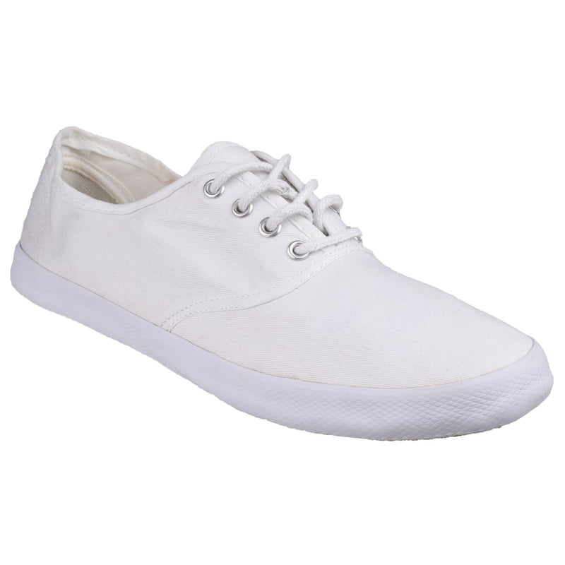 Group Five Gb Plimsolls White Large