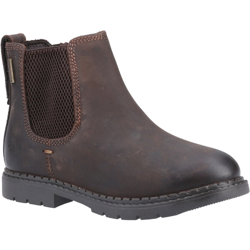 Hush Puppies Boys Mini Preston Leather Boots