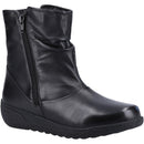 Fleet & Foster Womens Brecknock Zip Up Leather Boots