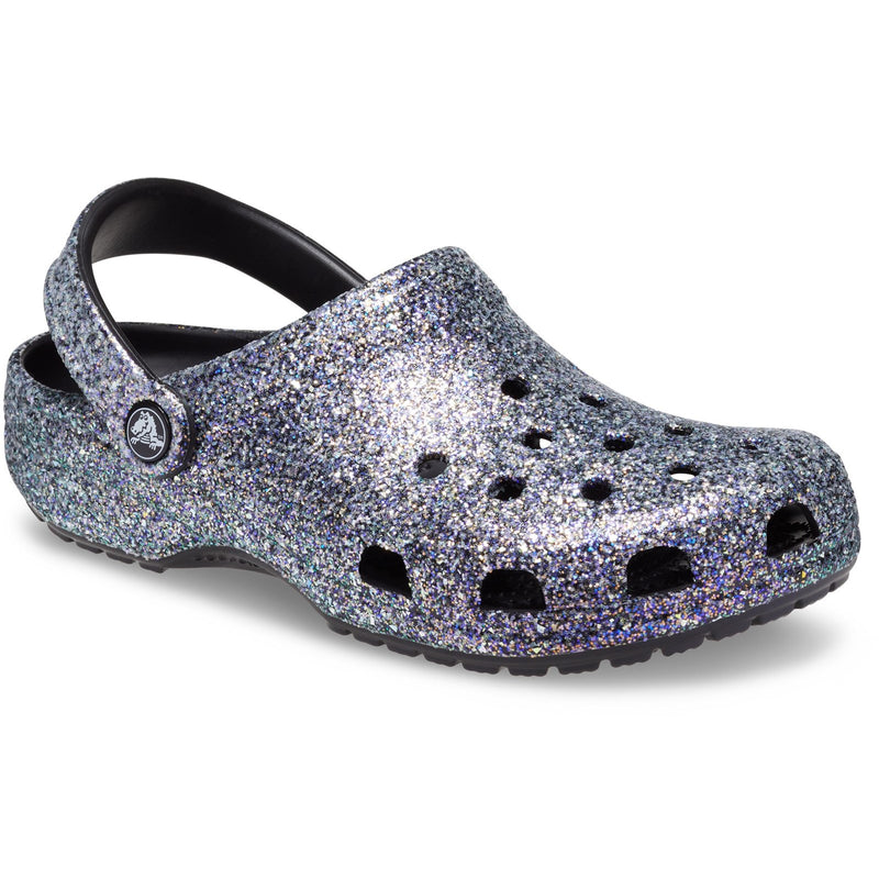 Crocs Women Classic Glitter Clog Shoe