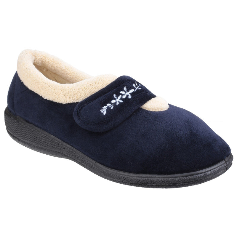 Fleet & Foster Capa Touch Fastening Memory Foam Slipper