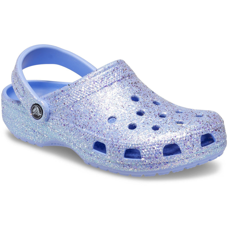 Crocs Women Classic Glitter Clog Shoe