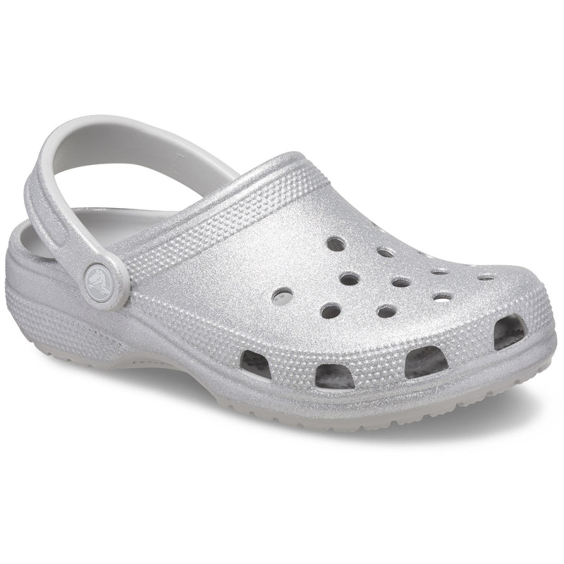 Crocs Women Classic Glitter Clog Shoe