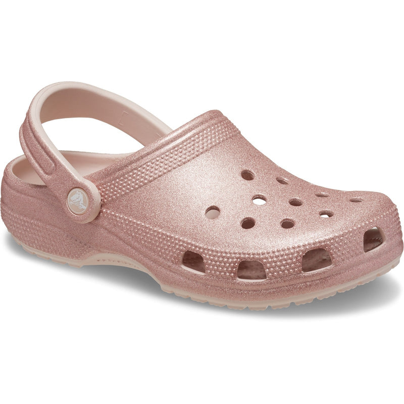 Crocs Women Classic Glitter Clog Shoe