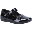 Hush Puppies Jessica Patent Senior Leather Back To School Shoe