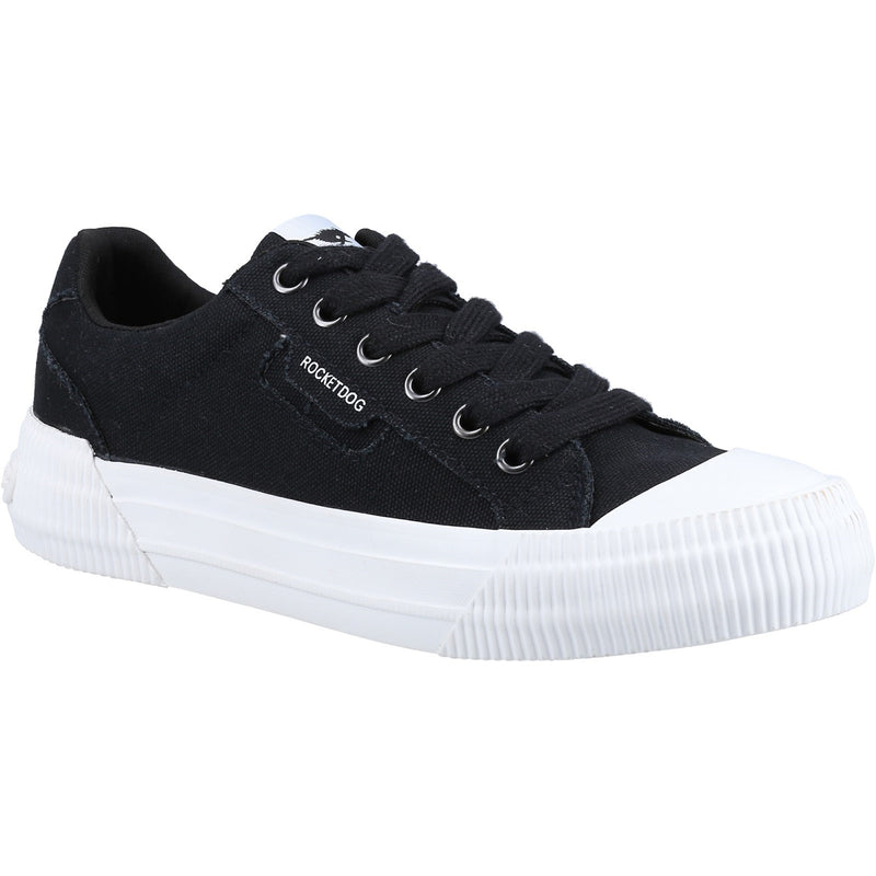 Rocket Dog Cheery Womens Black Canvas
