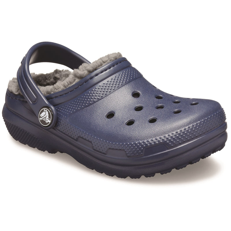 Crocs Toddler Classic Fuzzy Lined Kids Clogs