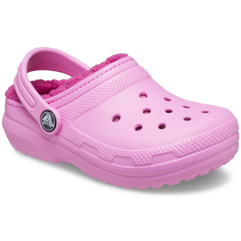 Crocs Toddler Classic Fuzzy Lined Kids Clogs