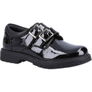 Hush Puppies Sunny Senior Patent School Shoes