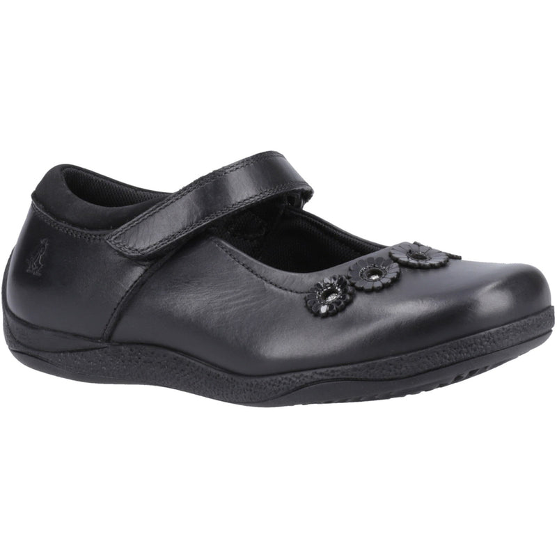 Hush Puppies Christina Junior Black Shoes