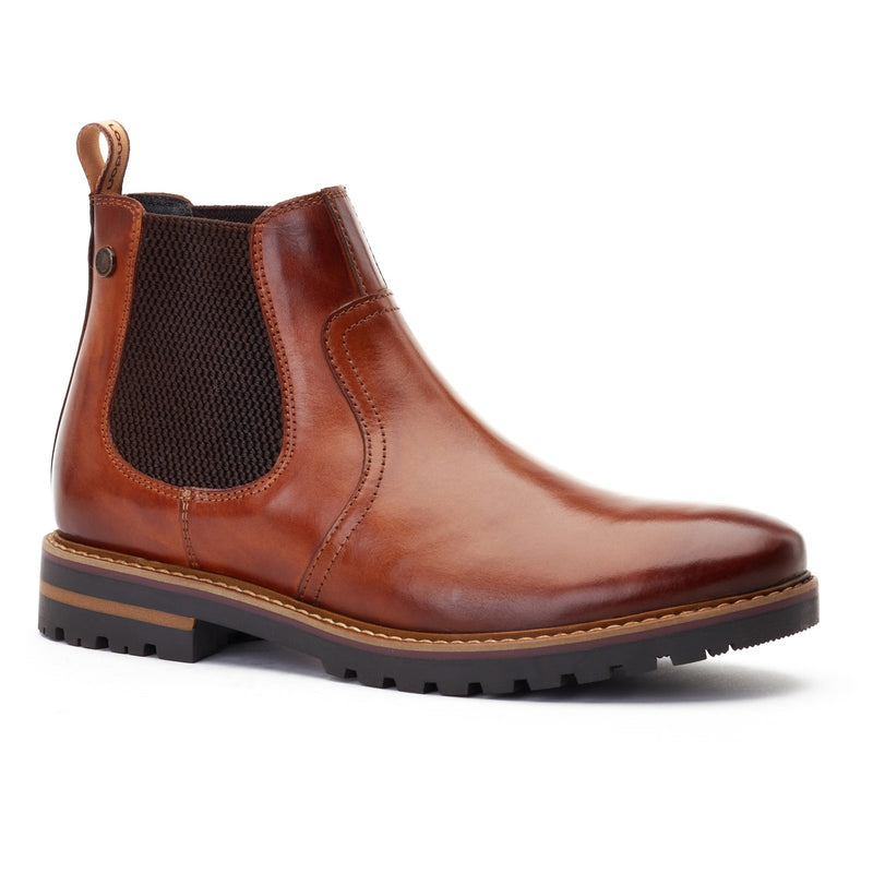 Base London Cutler Washed Chelsea Boots